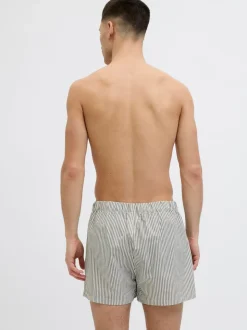 JACK & JONES Brown Cotton Boxers 3 Pack