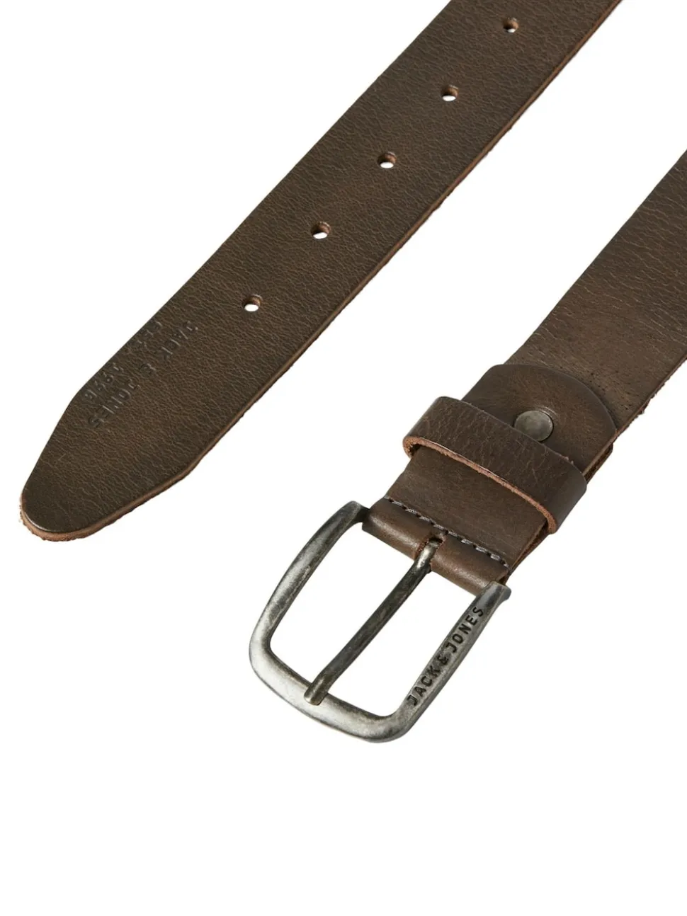JACK & JONES Brown Leather Belt