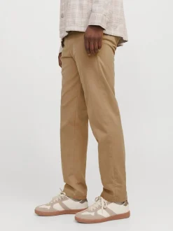 JACK & JONES Brown Relaxed Fit Chino Trousers