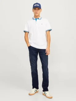 JACK & JONES Dark Blue Glenn Slim Fit Jeans