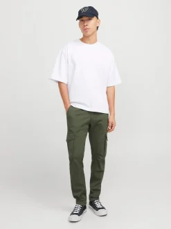 JACK & JONES Green Cargo Trouser