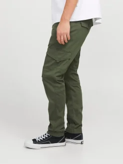 JACK & JONES Green Cargo Trouser
