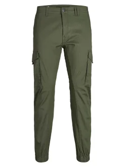 JACK & JONES Green Cargo Trouser