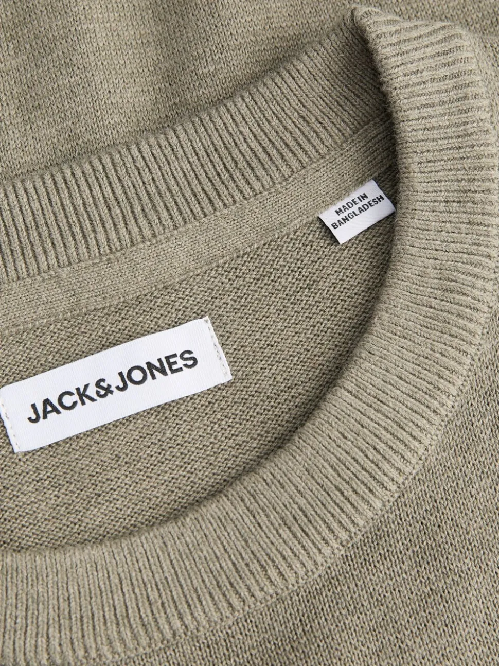 JACK & JONES Green Long Sleeve Jumper