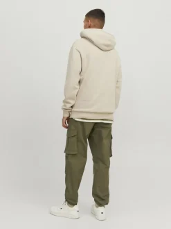 JACK & JONES Green Relaxed Fit Cargo Trousers