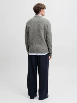 JACK & JONES Grey Soft Knit Cardigan