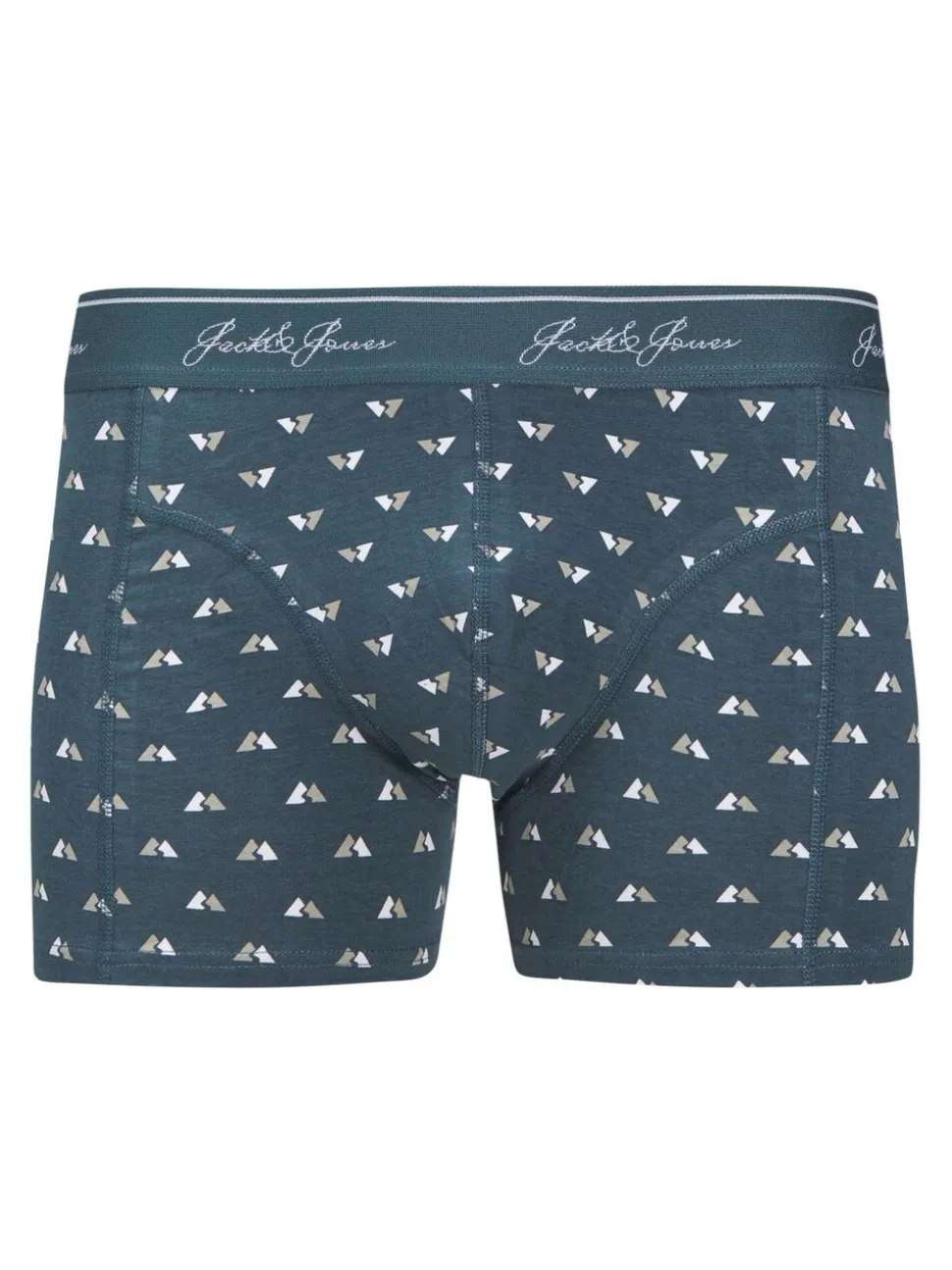 JACK & JONES Grey Trunk Boxers 3 Pack
