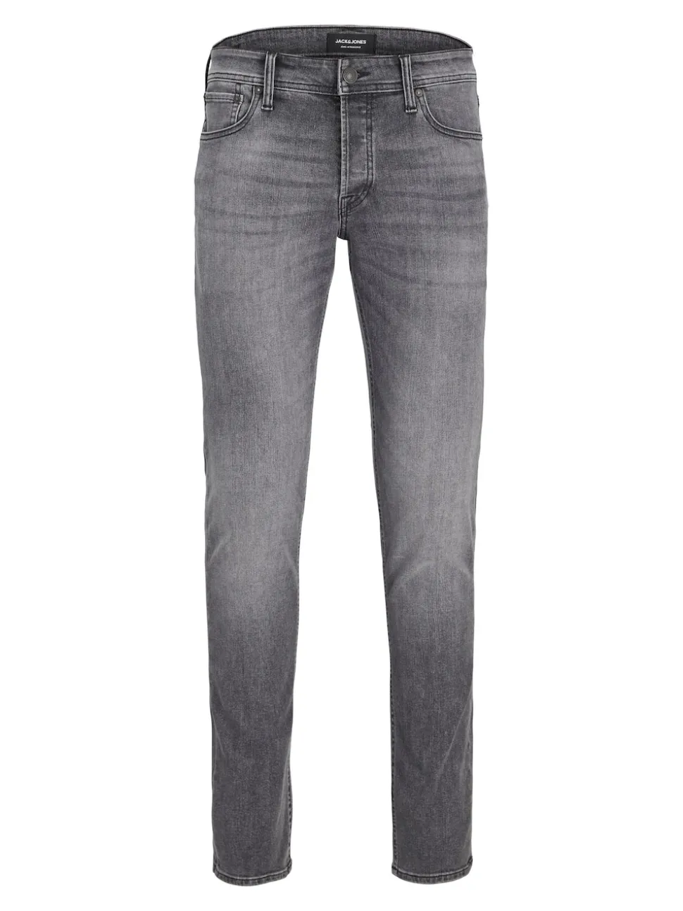 JACK & JONES Grey Wash Glenn Slim Fit Jeans