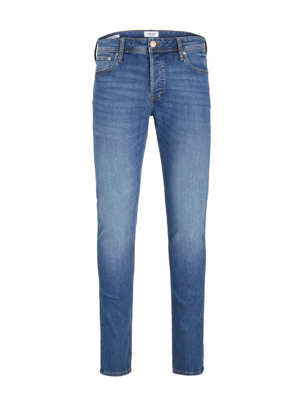 JACK & JONES Light Blue Mike Original Tapered Fit Jeans