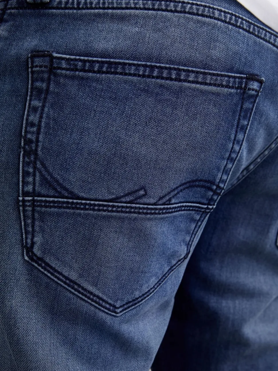JACK & JONES Light Blue Mike Tapered Fit Jeans