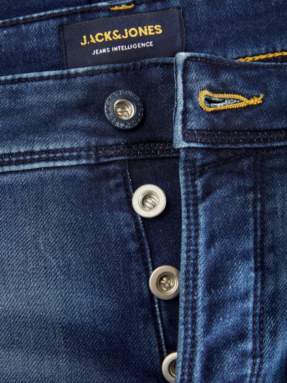 JACK & JONES Light Blue Mike Tapered Fit Jeans