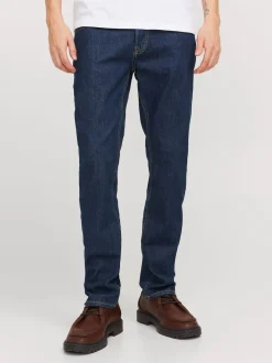 JACK & JONES Mid Blue Glenn Slim Fit Jeans