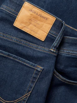 JACK & JONES Mid Blue Glenn Slim Fit Jeans