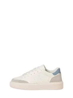 JACK & JONES Off White Chunky Sole PU Trainers