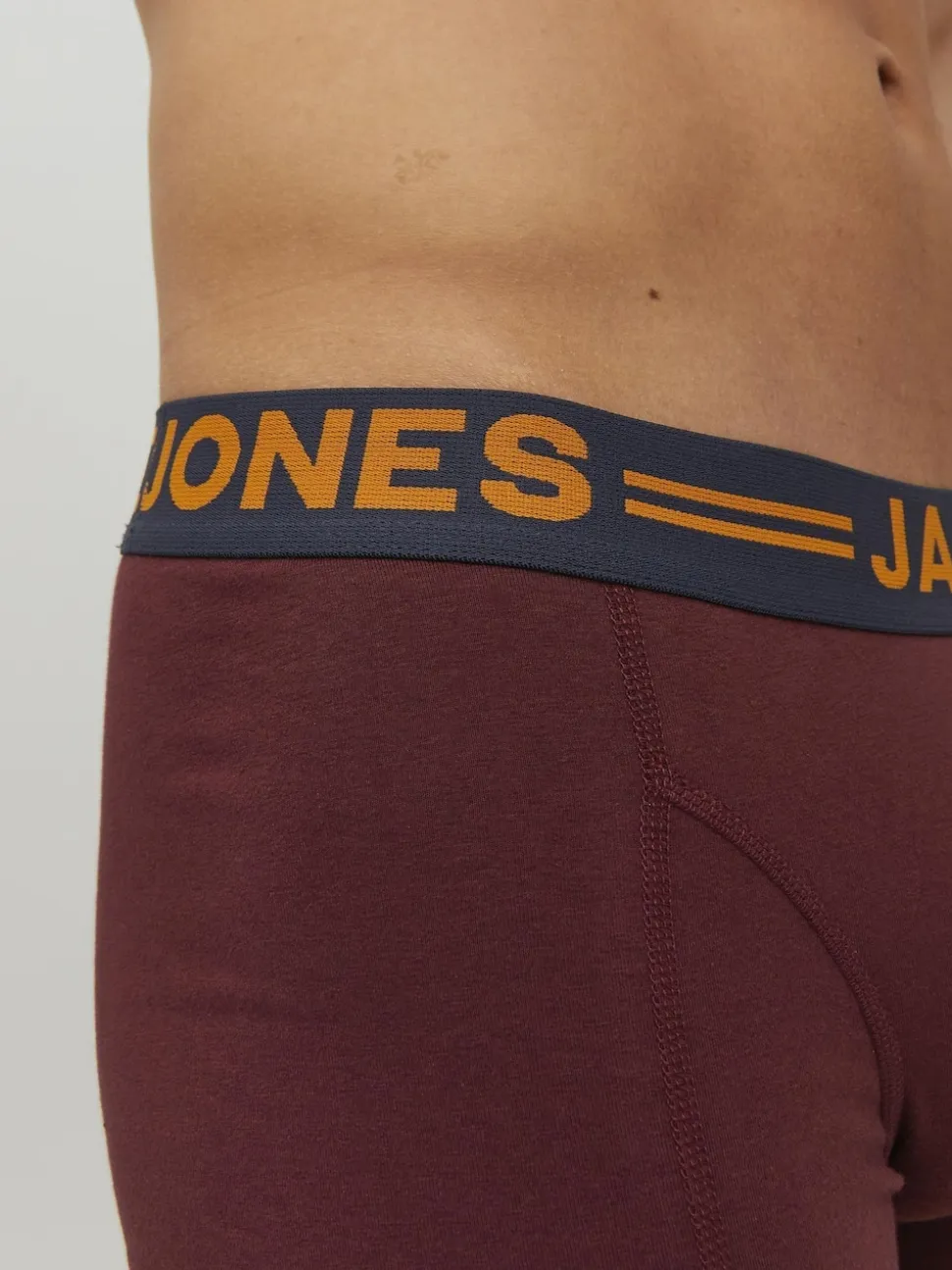 JACK & JONES Purple Boxers 3 Pack