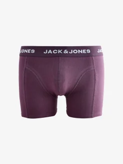 JACK & JONES Purple Boxers 5 Pack