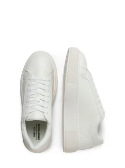 JACK & JONES White Chunky Sole PU Trainers