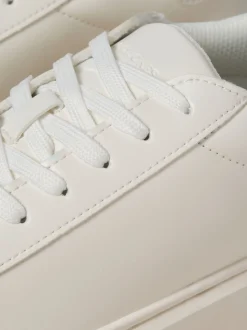 JACK & JONES White Chunky Sole PU Trainers