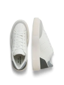 JACK & JONES White Chunky Sole PU Trainers