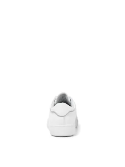 JACK & JONES White Leather Smart Trainers