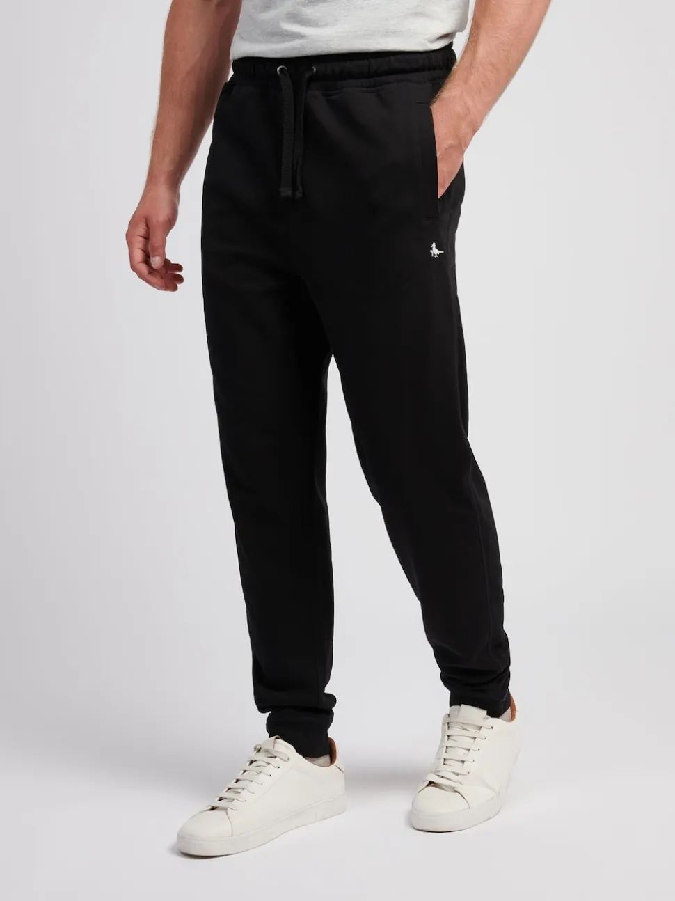 Jack Wills Black Haydor Loopback Joggers
