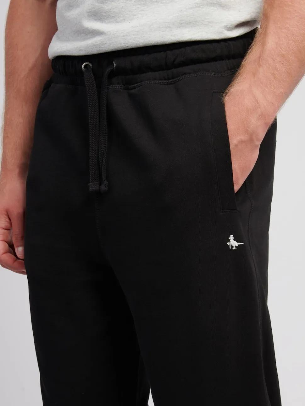 Jack Wills Black Haydor Loopback Joggers