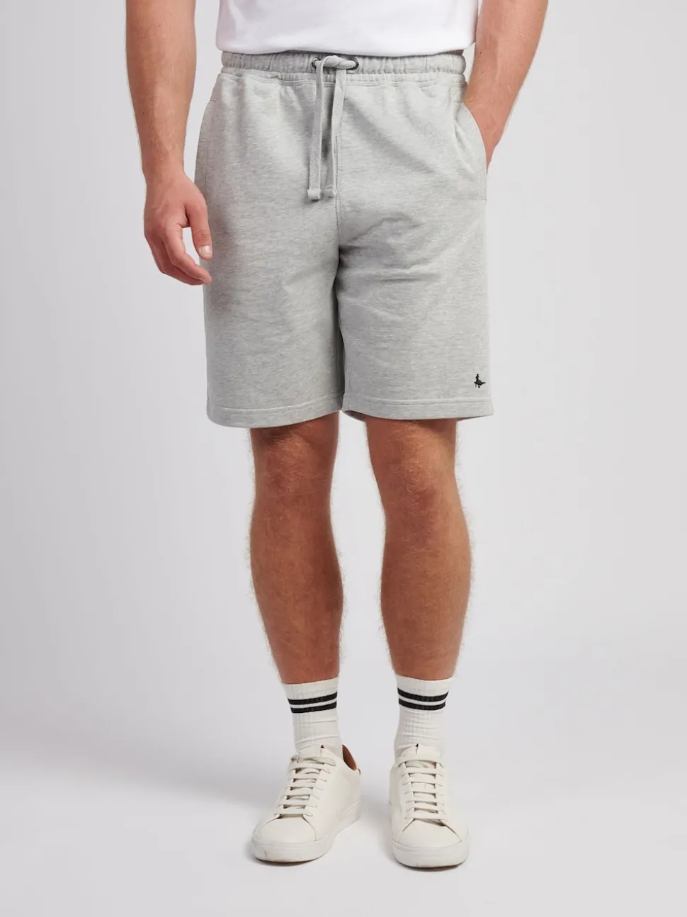 Jack Wills Grey Balmore Loopback Shorts