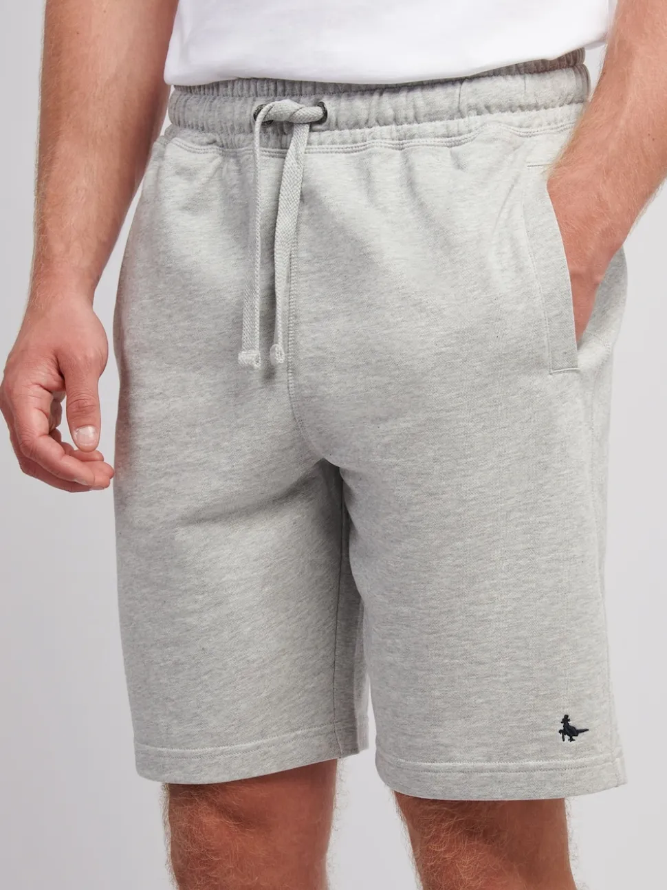 Jack Wills Grey Balmore Loopback Shorts