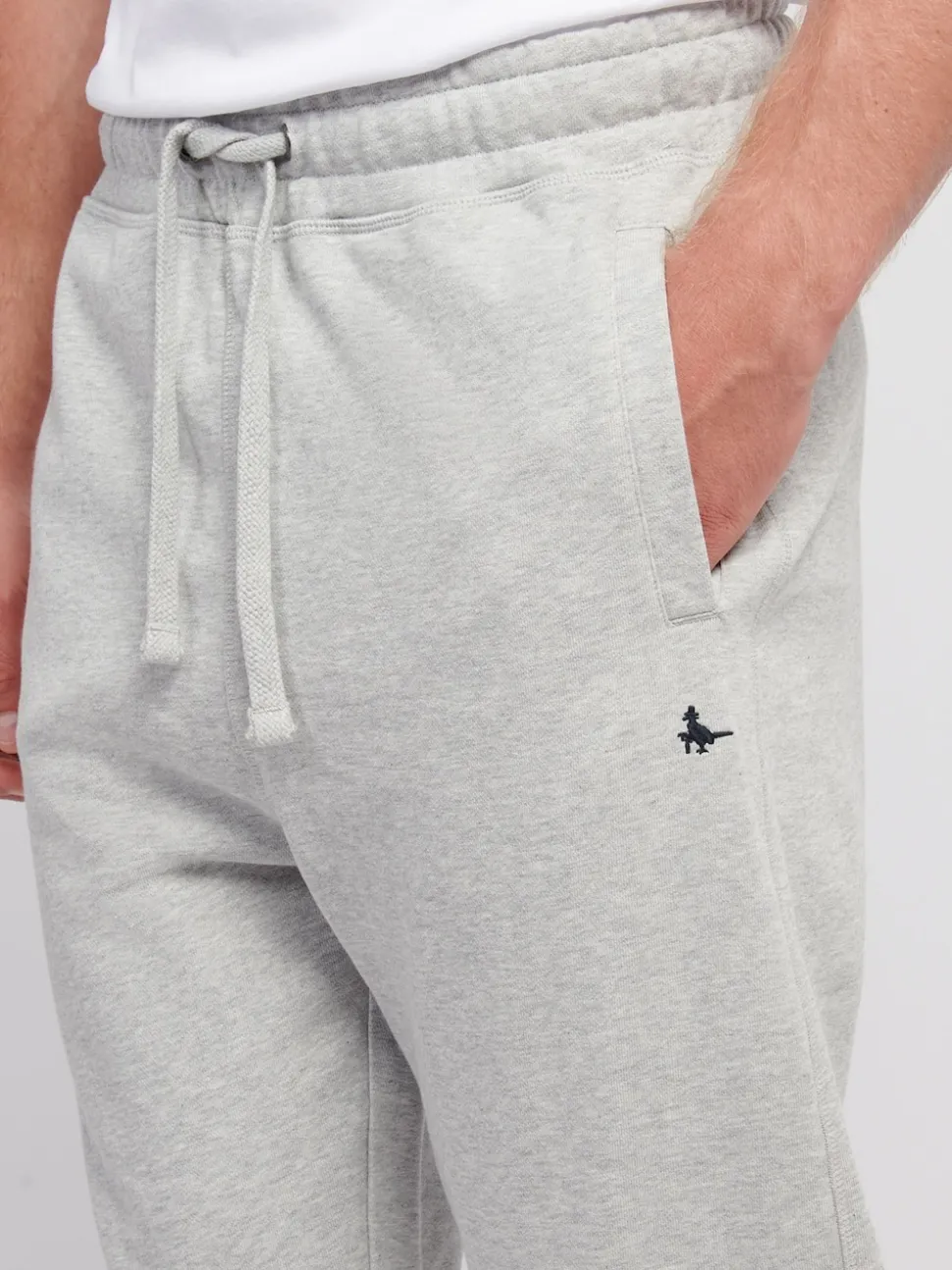 Jack Wills Grey Haydor Loopback Joggers