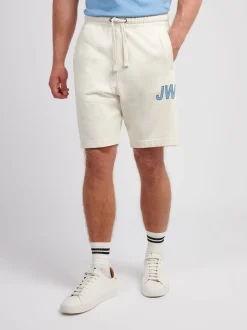 Jack Wills White Sport Club Loopback Shorts