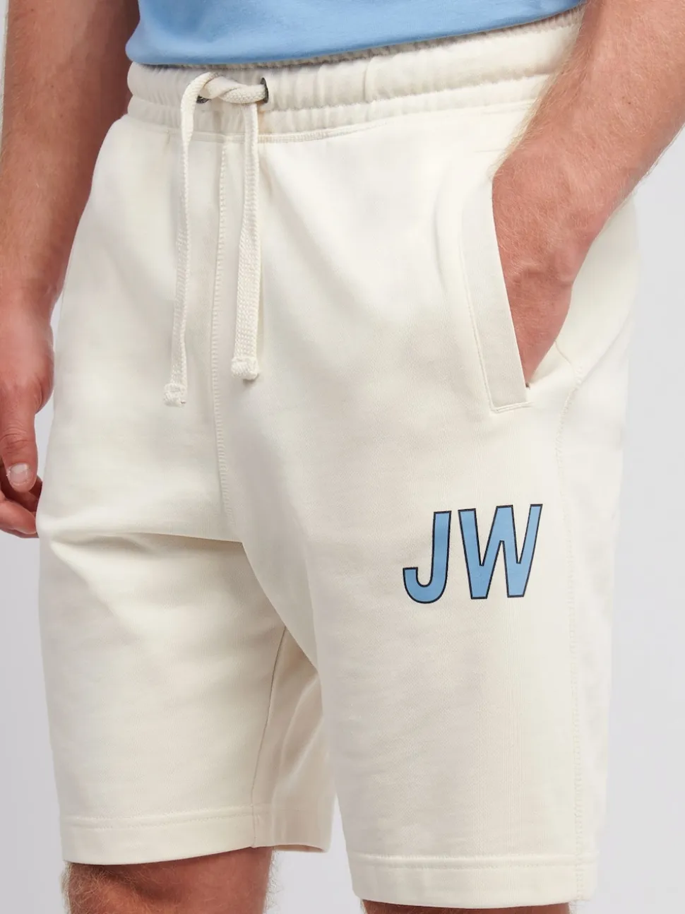 Jack Wills White Sport Club Loopback Shorts