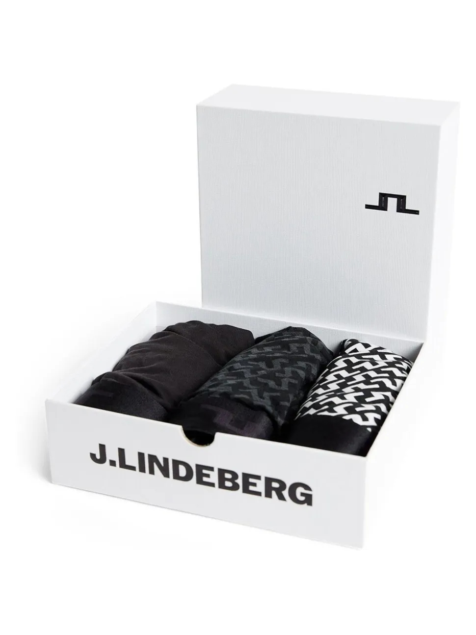 J.Lindeberg Black Seasonal Bridge Boxers 3pack