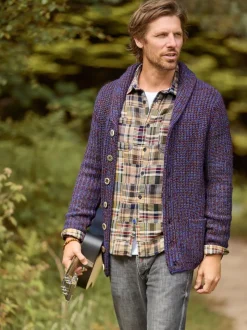 Joe Browns Purple Reel Shawl Cardigan