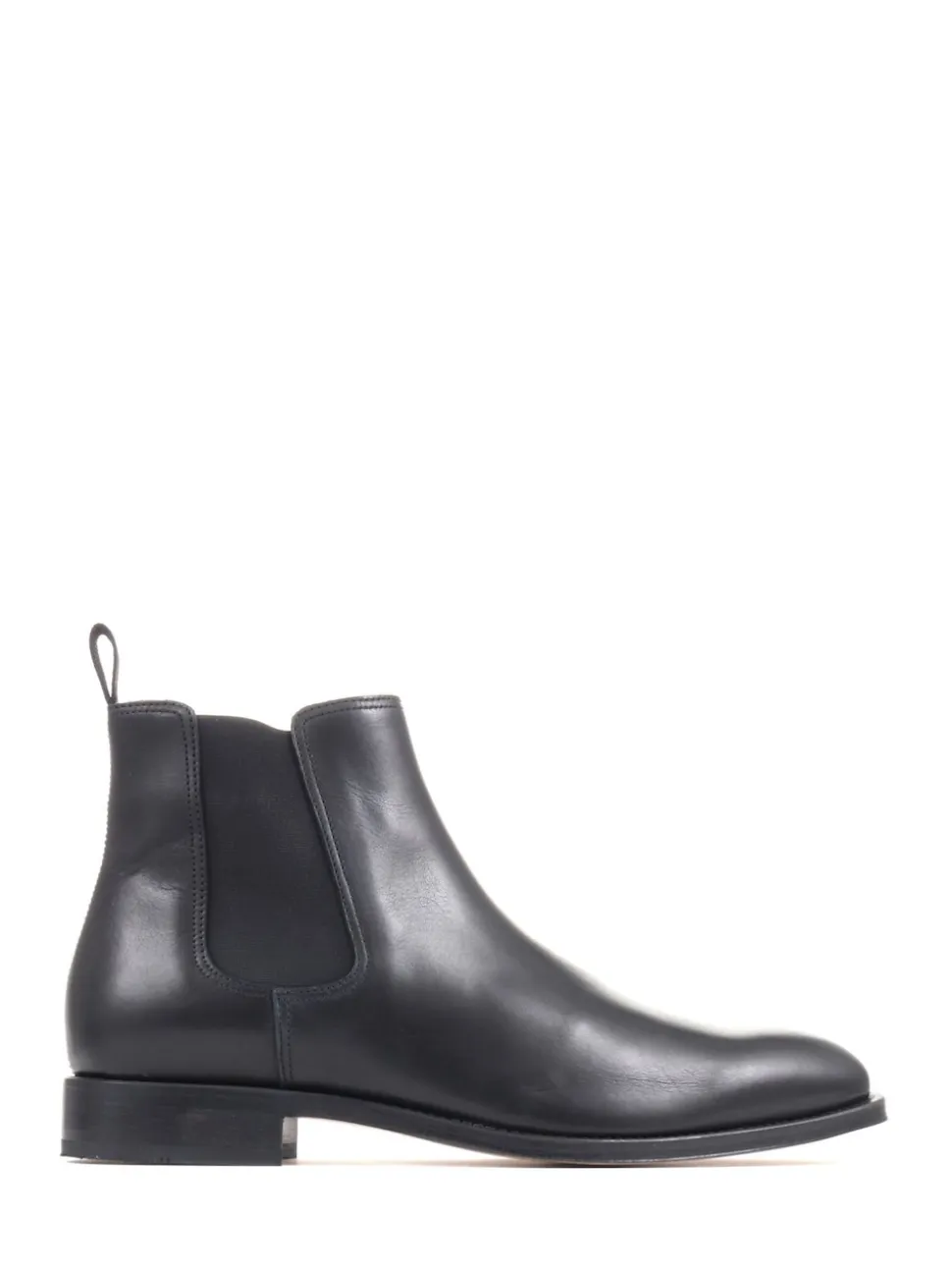 Jones Bootmaker Black Cheltenham Handmade Chelsea Boots