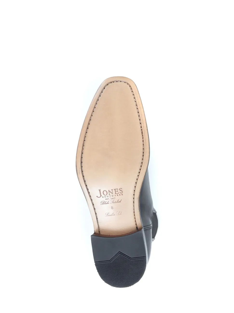 Jones Bootmaker Black Cheltenham Handmade Chelsea Boots