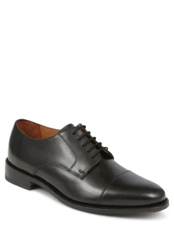 Jones Bootmaker Black Gents Lace-Up Smart Leather Shoes