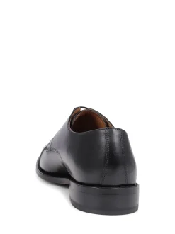 Jones Bootmaker Black Gents Lace-Up Smart Leather Shoes