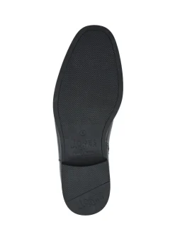 Jones Bootmaker Black Gibson Leather Wide-Fit Chelsea Boots