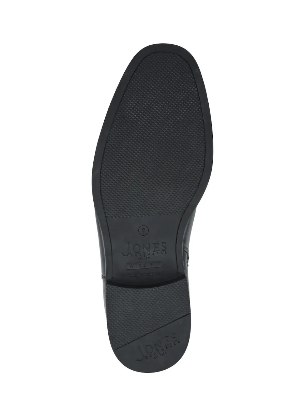 Jones Bootmaker Black Gibson Leather Wide-Fit Chelsea Boots
