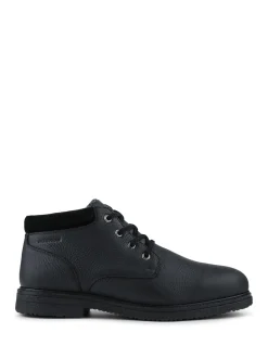 Jones Bootmaker Black Halifax Waterproof Leather Ankle Boots