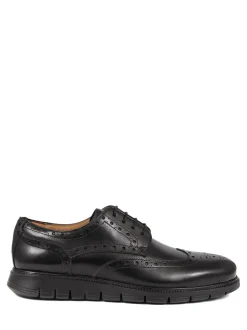 Jones Bootmaker Black London City 2 Brogues Derby Shoes