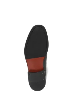 Jones Bootmaker Black Mens Debden Leather Chelsea Boots