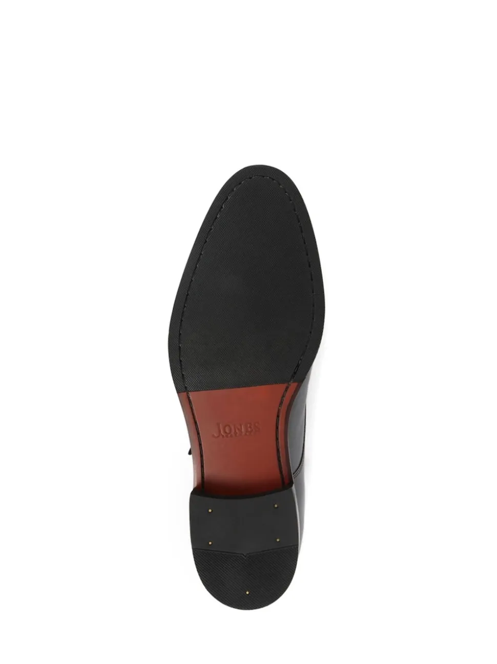Jones Bootmaker Black Nathaniel Leather Double Monk Shoes