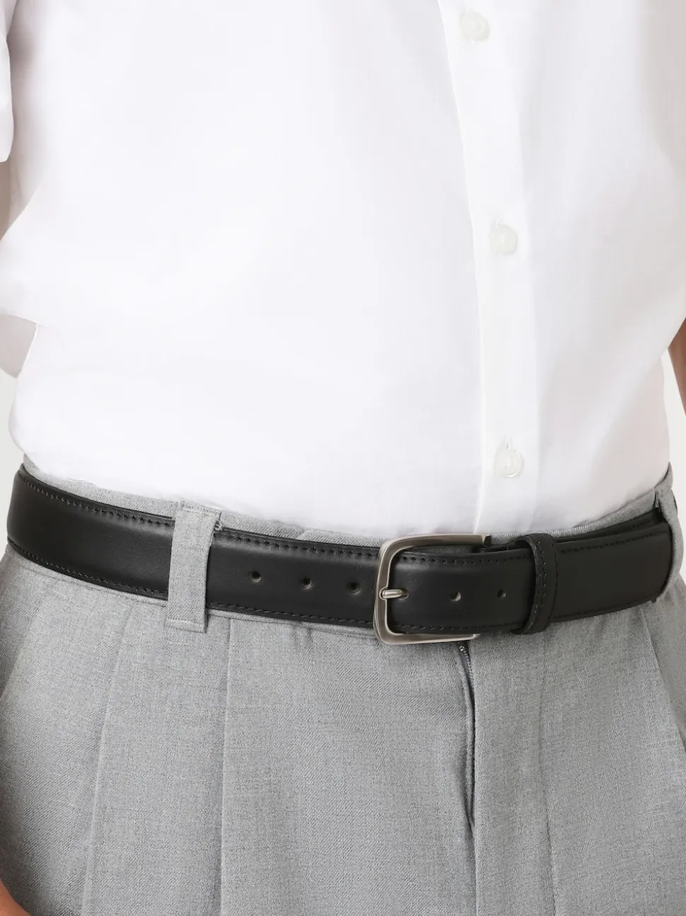 Jones Bootmaker Black Urban Leather Belt