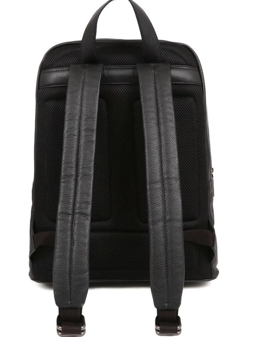 Jones Bootmaker Black Vally Leather Backpack