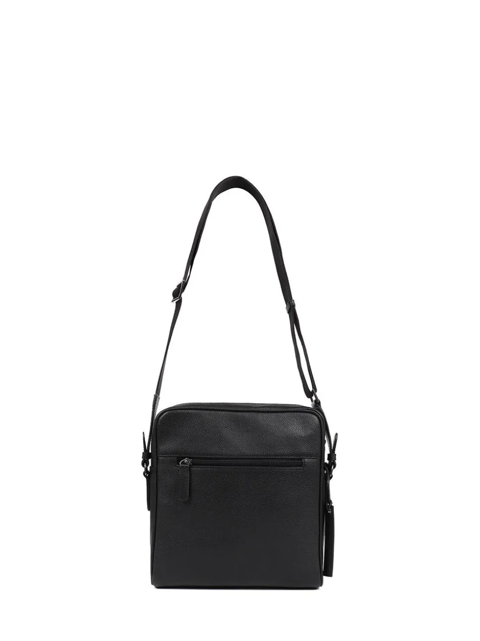 Jones Bootmaker Black Vincent Leather Shoulder Bag