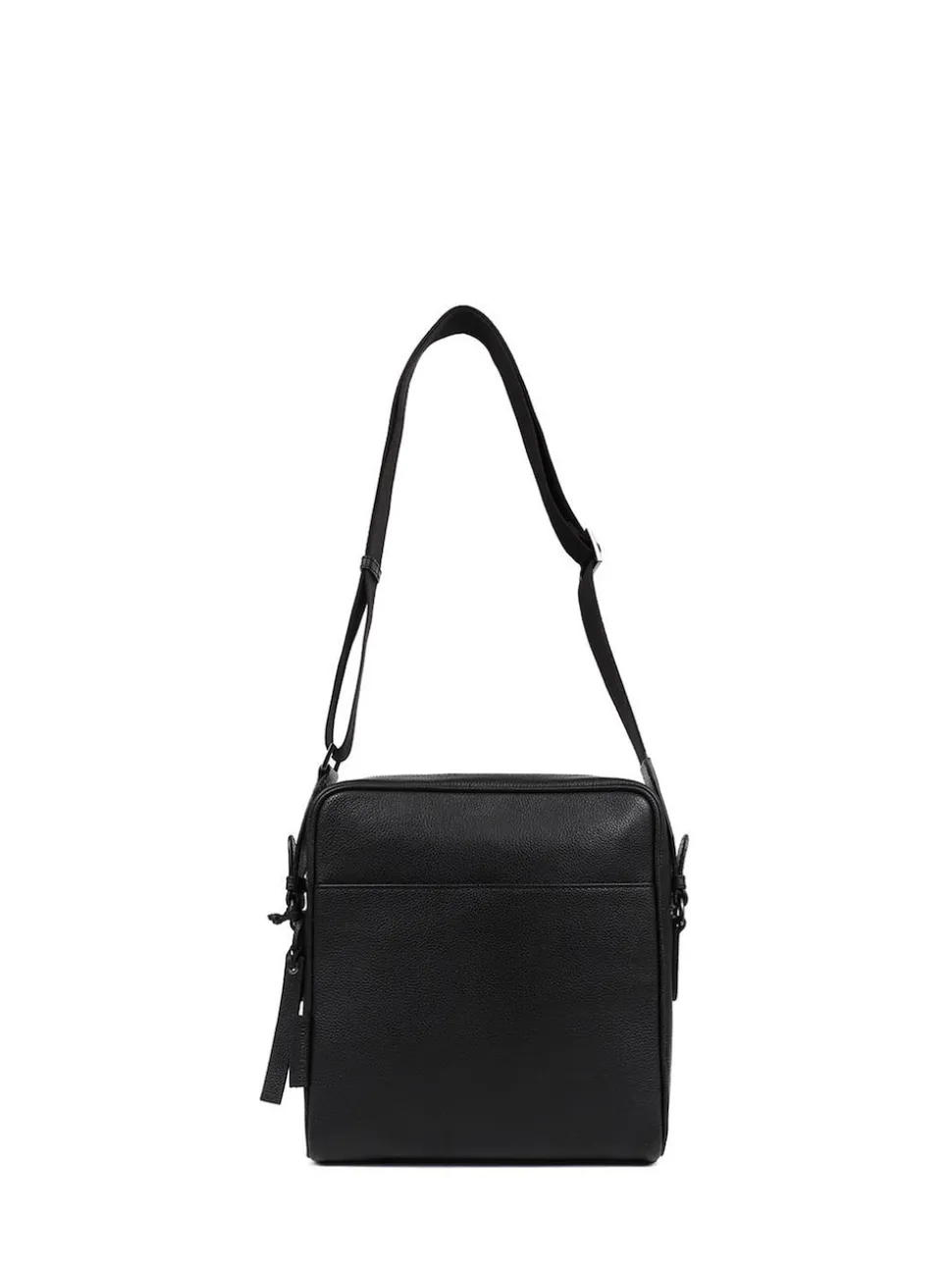 Jones Bootmaker Black Vincent Leather Shoulder Bag