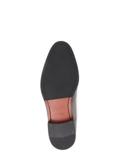 Jones Bootmaker Black Wide Fit Men’s Leather Lace Smart Shoes