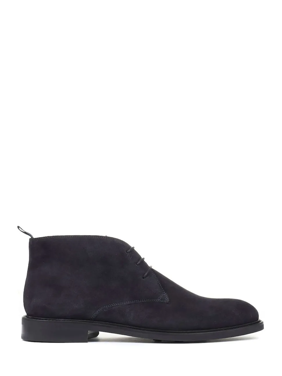 Jones Bootmaker Blue Deacon Suede Chukka Boots
