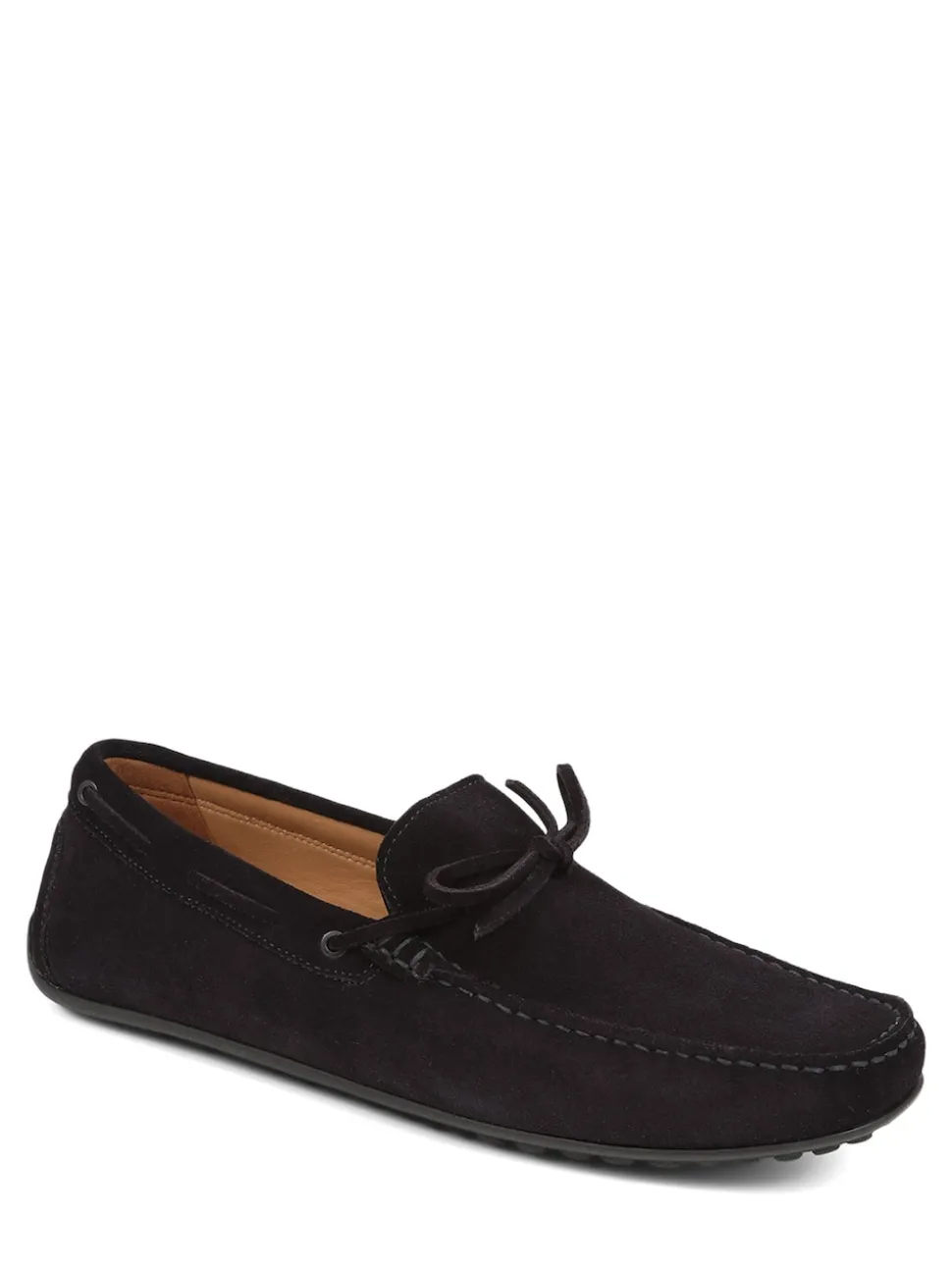 Jones Bootmaker Blue Plymouth Leather Moccasins